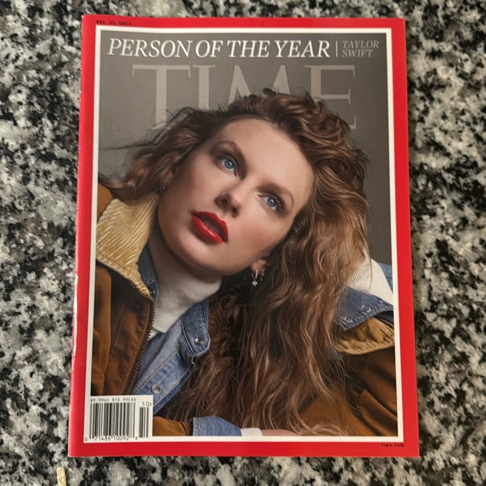 New Taylor Swift Time Magazine Collectible Magazine